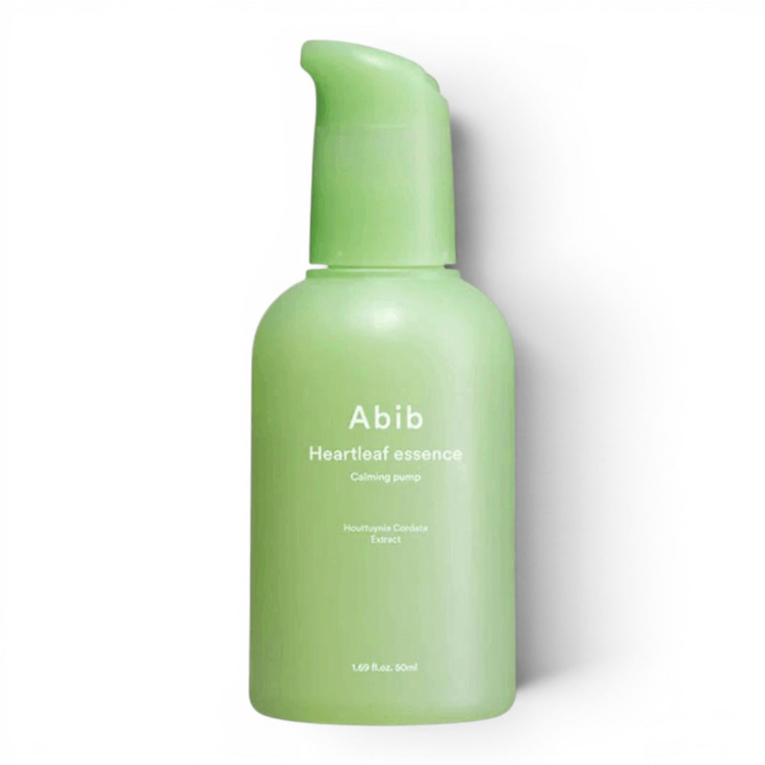 Heartleaf Essence Calming Pump - raminanti veido esencija - Bare skin