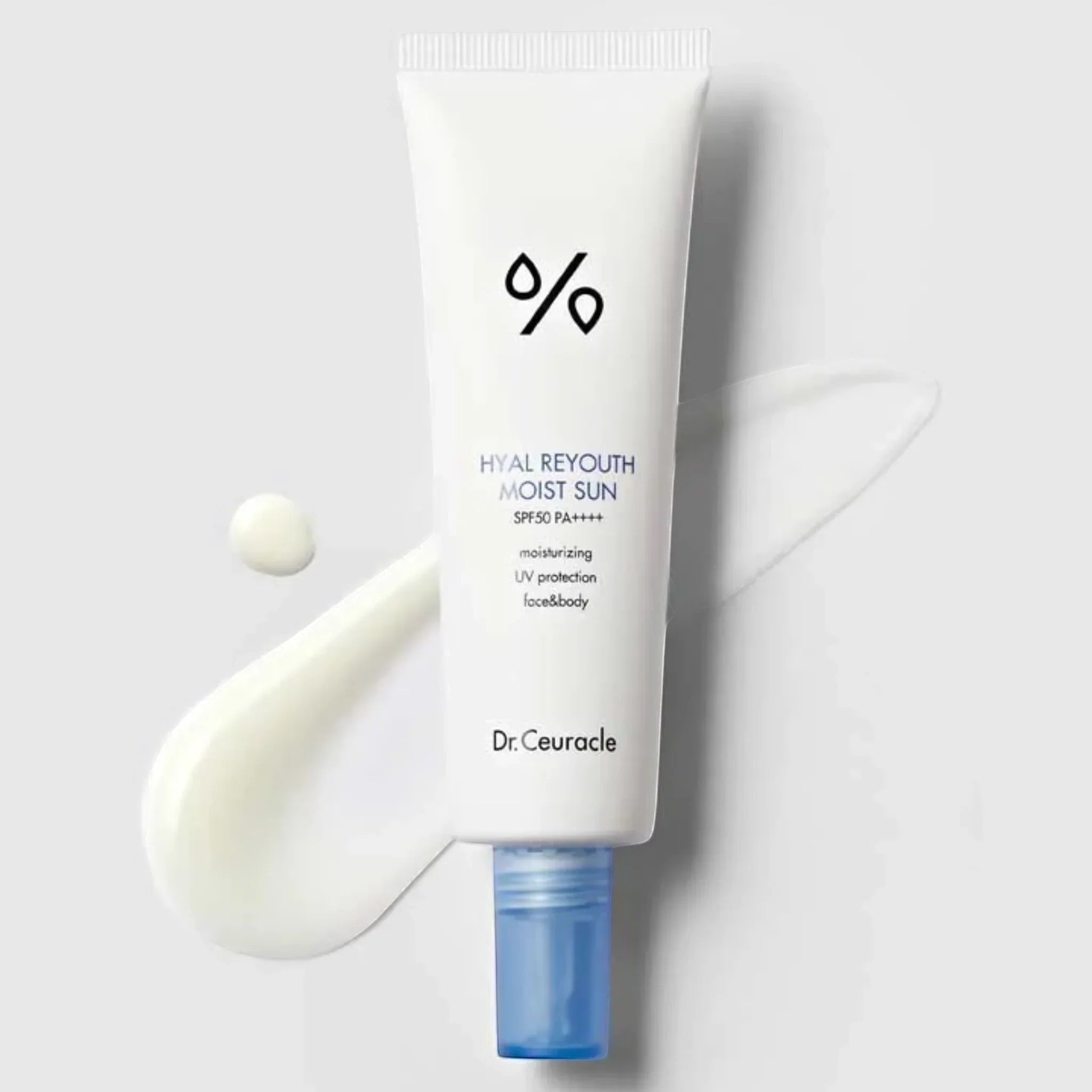 Hyal Reyouth Moist Sun SPF 50+ - apsauginis kremas nuo saulės - Bare skin