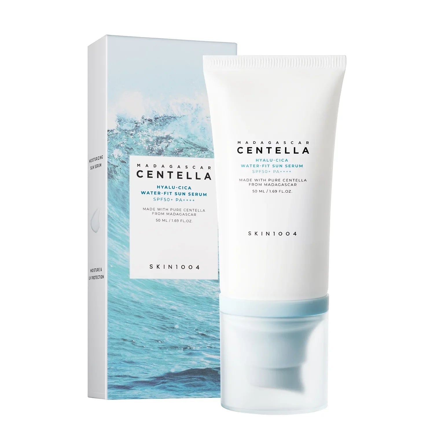 Madagascar Centella Hyalu-Cica Water Fit - apsauginis kremas nuo saulės - Bare skin