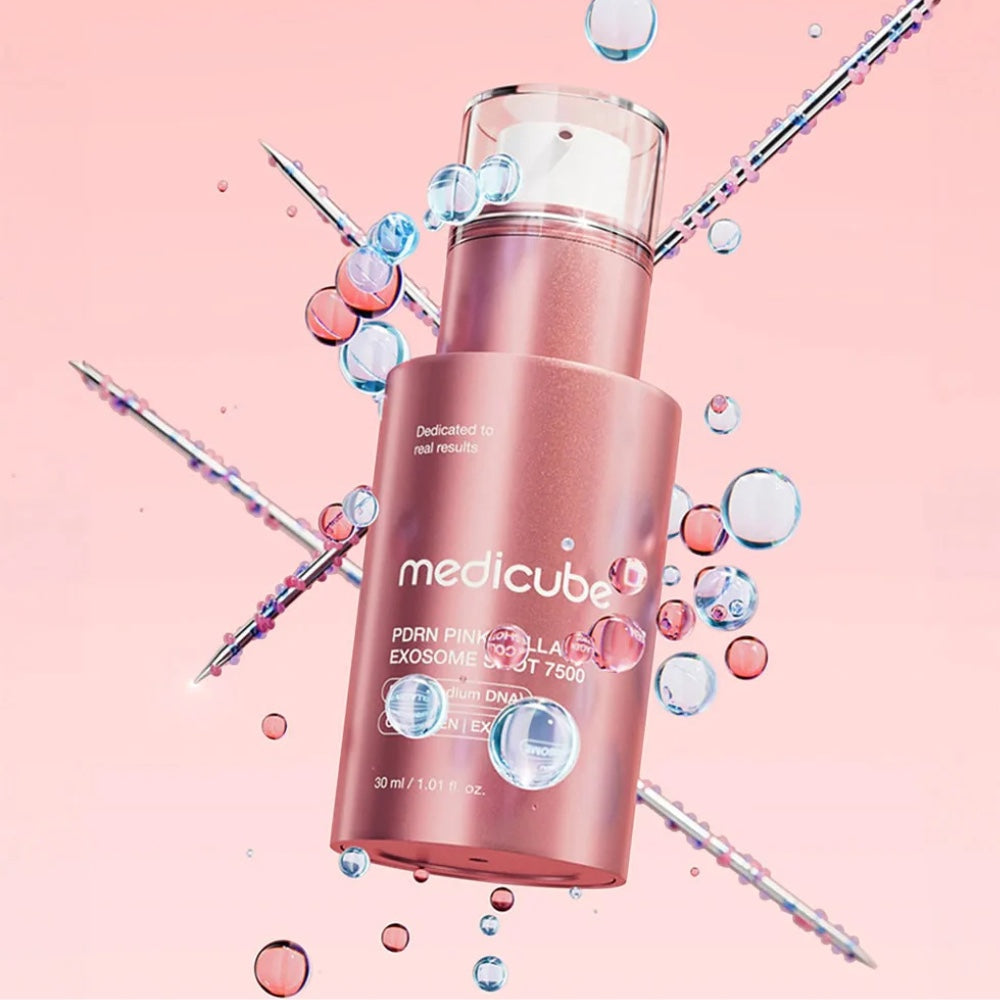 Medicube - PDRN Pink Collagen Exosome Shot 7500 - serumas
