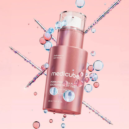 Medicube - PDRN Pink Collagen Exosome Shot 7500 - serumas