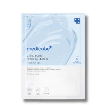 Medicube zero pore cooling mask - lakštinė veido kaukė