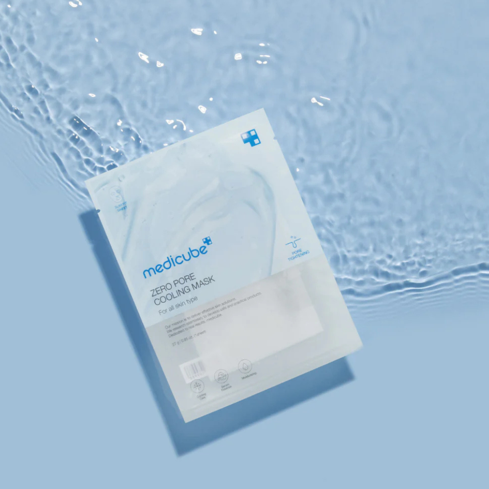 Medicube zero pore cooling mask - lakštinė veido kaukė