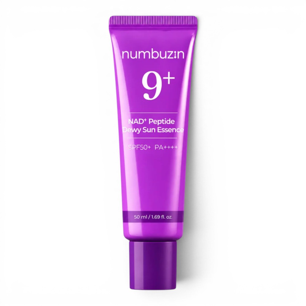 numbuzin - No.9 NAD Peptides Dewy Sun Essence - apsauga nuo saulės