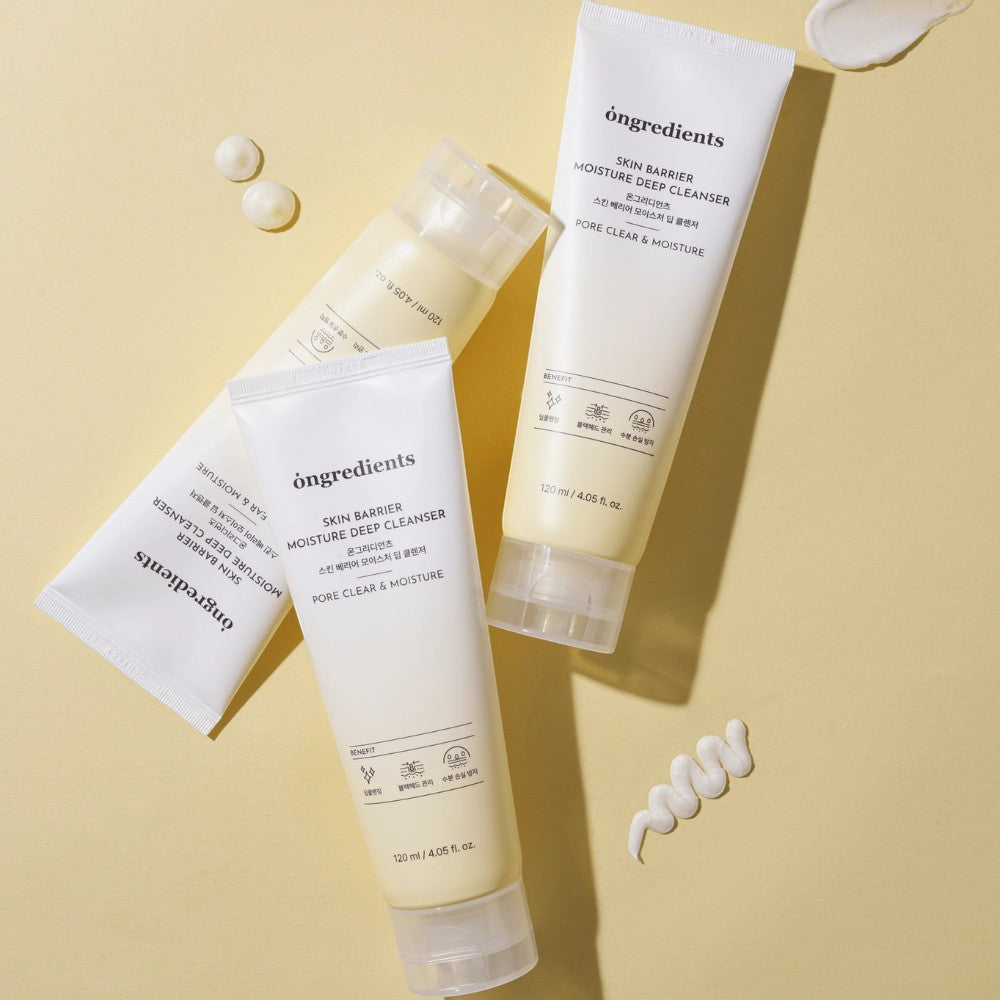 ongredients - Skin Barrier Moisture Deep Cleanser - veido prausiklis