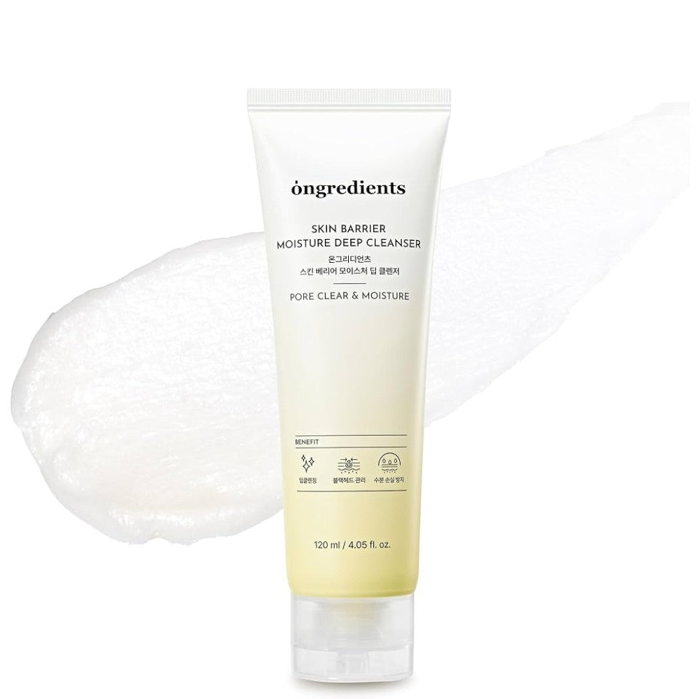 ongredients - Skin Barrier Moisture Deep Cleanser - veido prausiklis