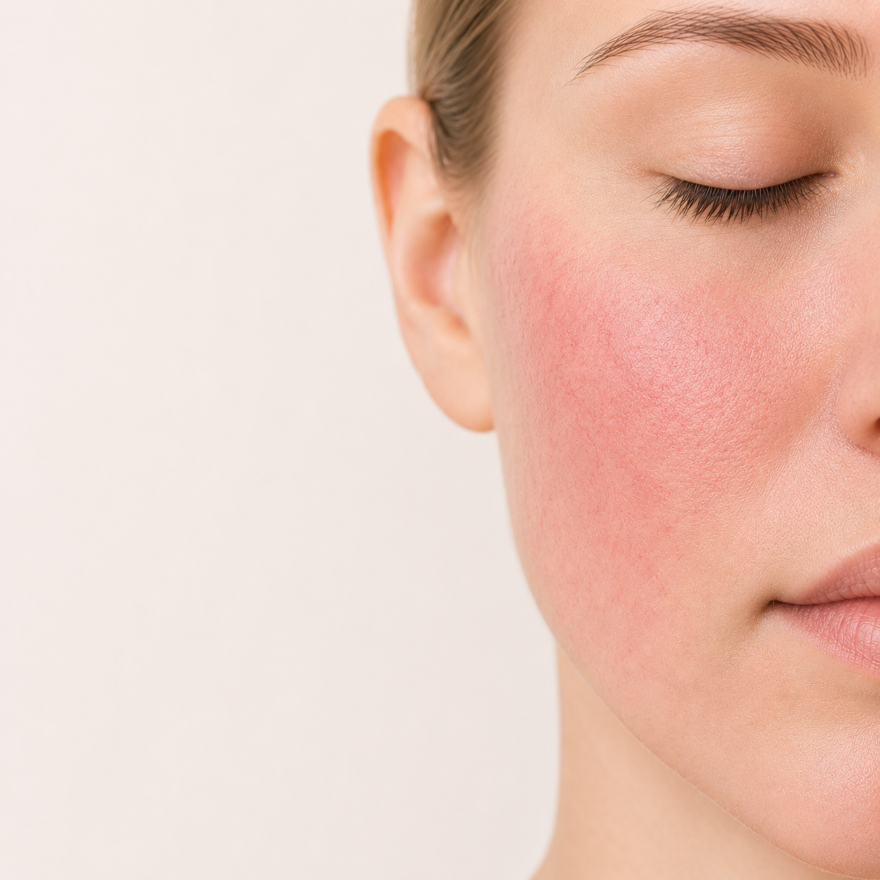 Bare Skin rekomenduojamos kosmetikos priemonės esant rožinei