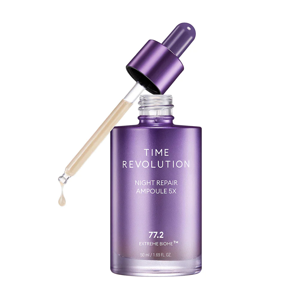 Time Revolution Night Repair Ampoule 5X - liftinguojantis serumas/ampulė - bareskin.lt