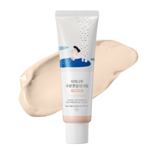 Round Lab - Birch Moisture Tone-Up Sunscreen - tonuojanti apsauga nuo saulės
