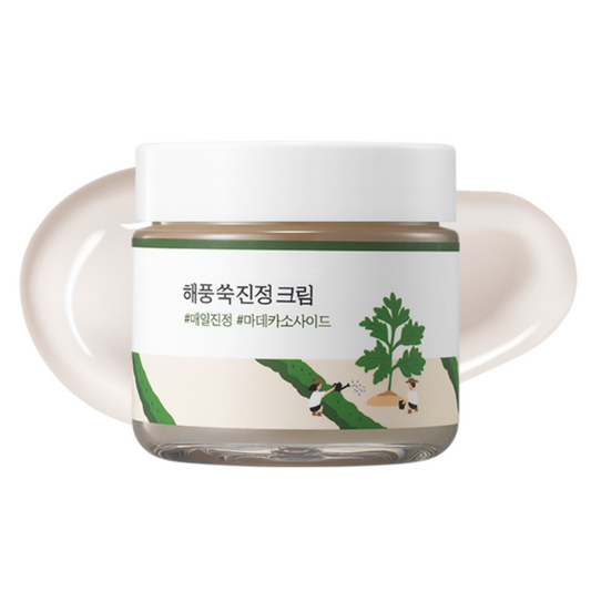ROUND LAB - Mugwort Calming Cream - veido kremas